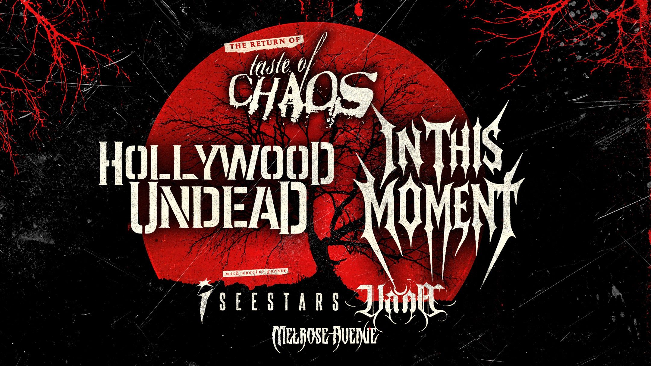 Taste of Chaos tour lineup